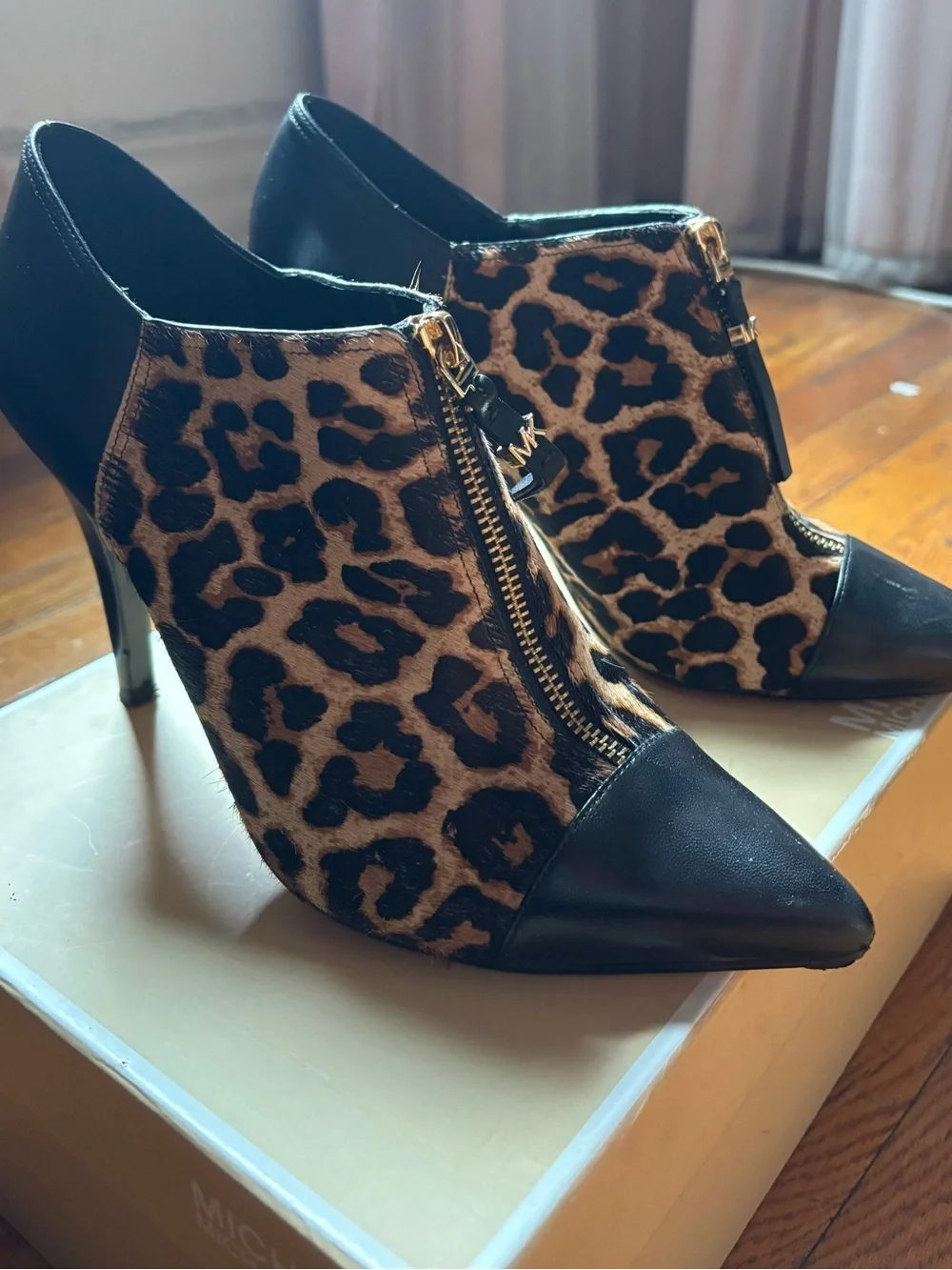 Michael Kors Leopard Bootie